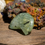Prehnite Moon - helmsman - crystal