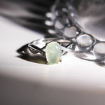 Prehnite Ring - helmsman - crystal