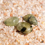 Prehnite Tumbled Stone Set - helmsman - crystal