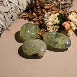 Prehnite Tumbled Stone Set - helmsman - crystal