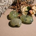 Prehnite Tumbled Stone Set-Helmsman Crystal