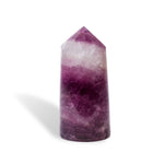 Purple Fluorite Point - helmsman - crystal