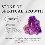 Purple Fluorite Sphere - helmsman - crystal