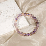 Purple Garden Quartz Bracelet - helmsman - crystal