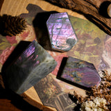 Purple Labradorite Freeform - helmsman - crystal