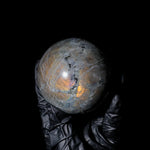 Purple Labradorite Sphere - Helmsman Crystal - Healing Crystal