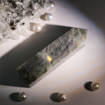 Purple Labradorite Tower-Helmsman Crystal