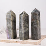 Purple Labradorite Tower-Helmsman Crystal