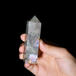 Purple Labradorite Tower-Helmsman Crystal