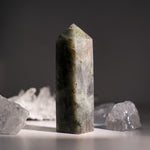 Purple Labradorite Tower-Helmsman Crystal