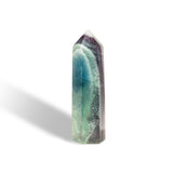 Rainbow Fluorite Point - helmsman - crystal
