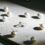 Rainbow Moonstone Earrings - helmsman - crystal