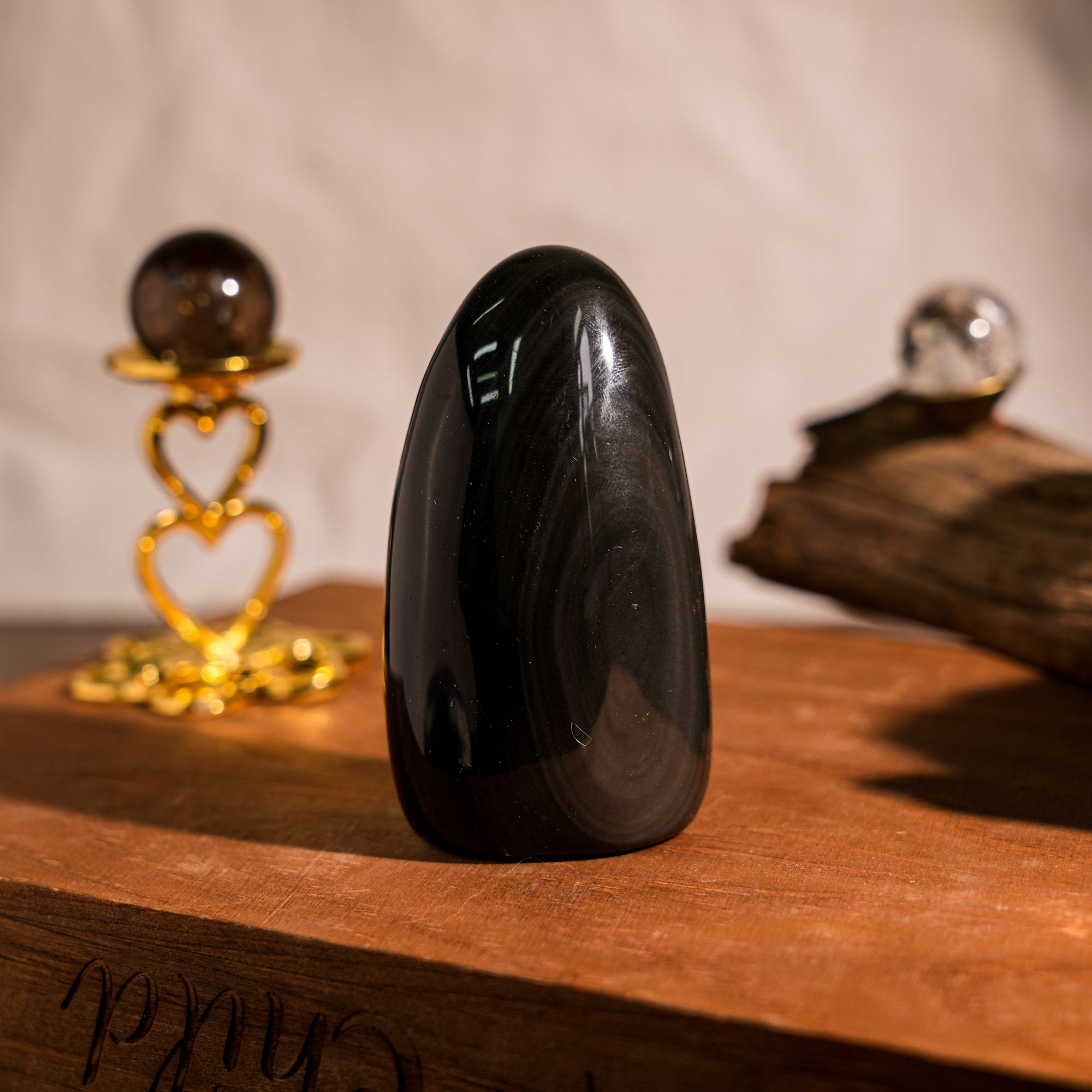 Rainbow Obsidian Freeform - helmsman - crystal