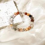 Rainbow Phantom Quartz Bracelet - helmsman - crystal