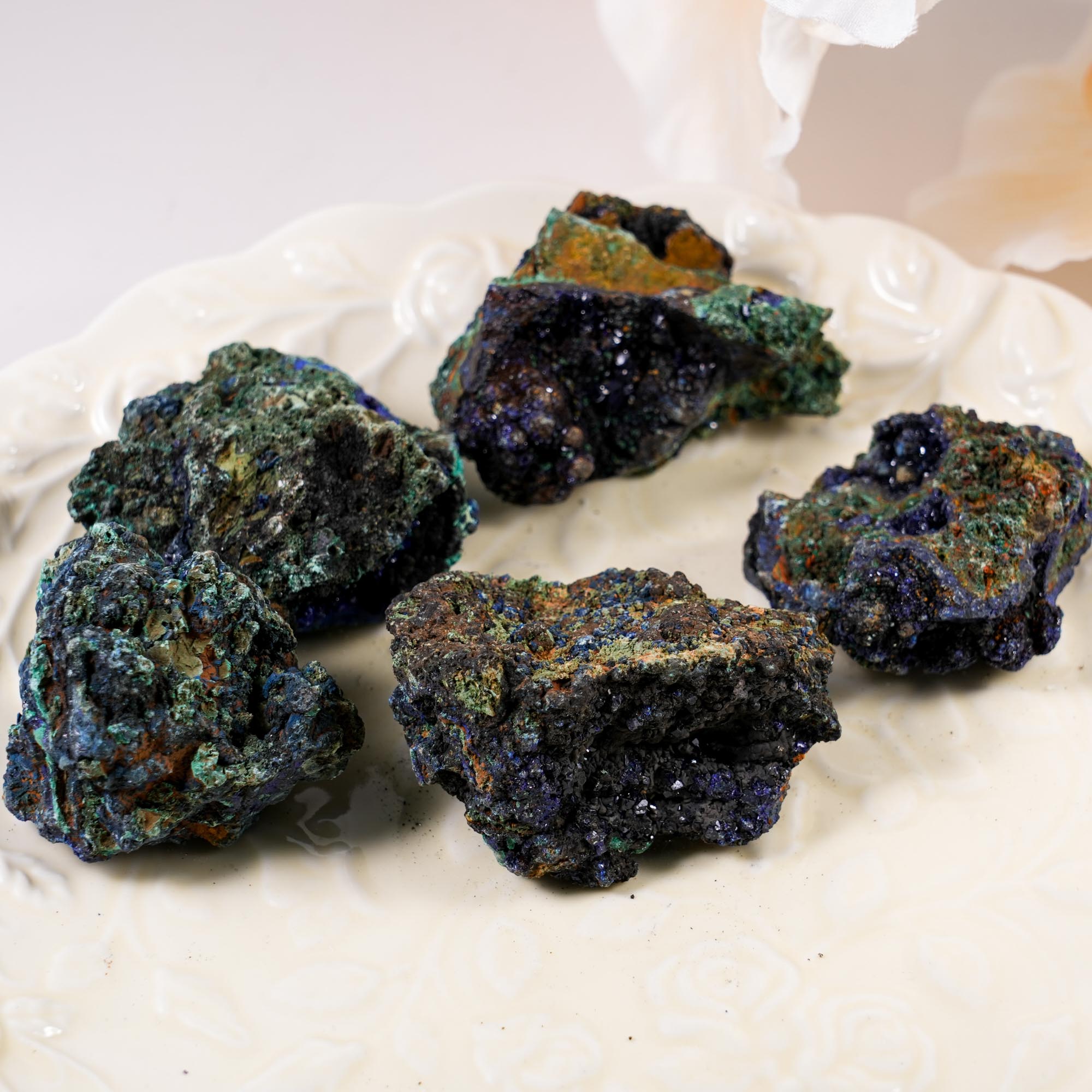 Raw Azurite - helmsman - crystal
