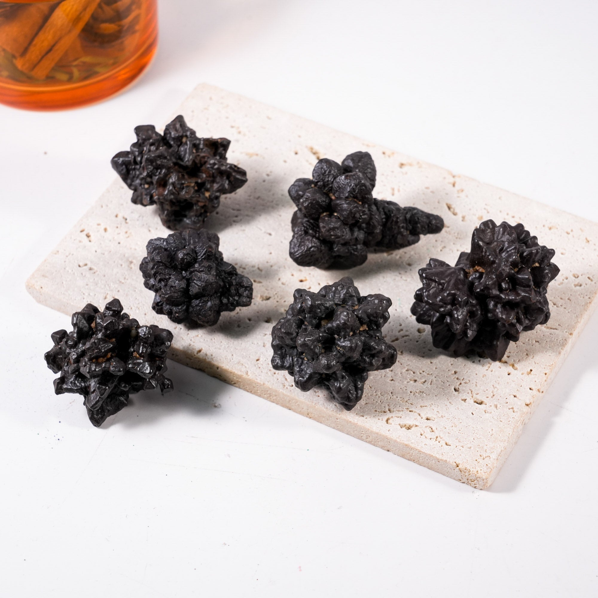Raw Black Carbonado - helmsman - crystal