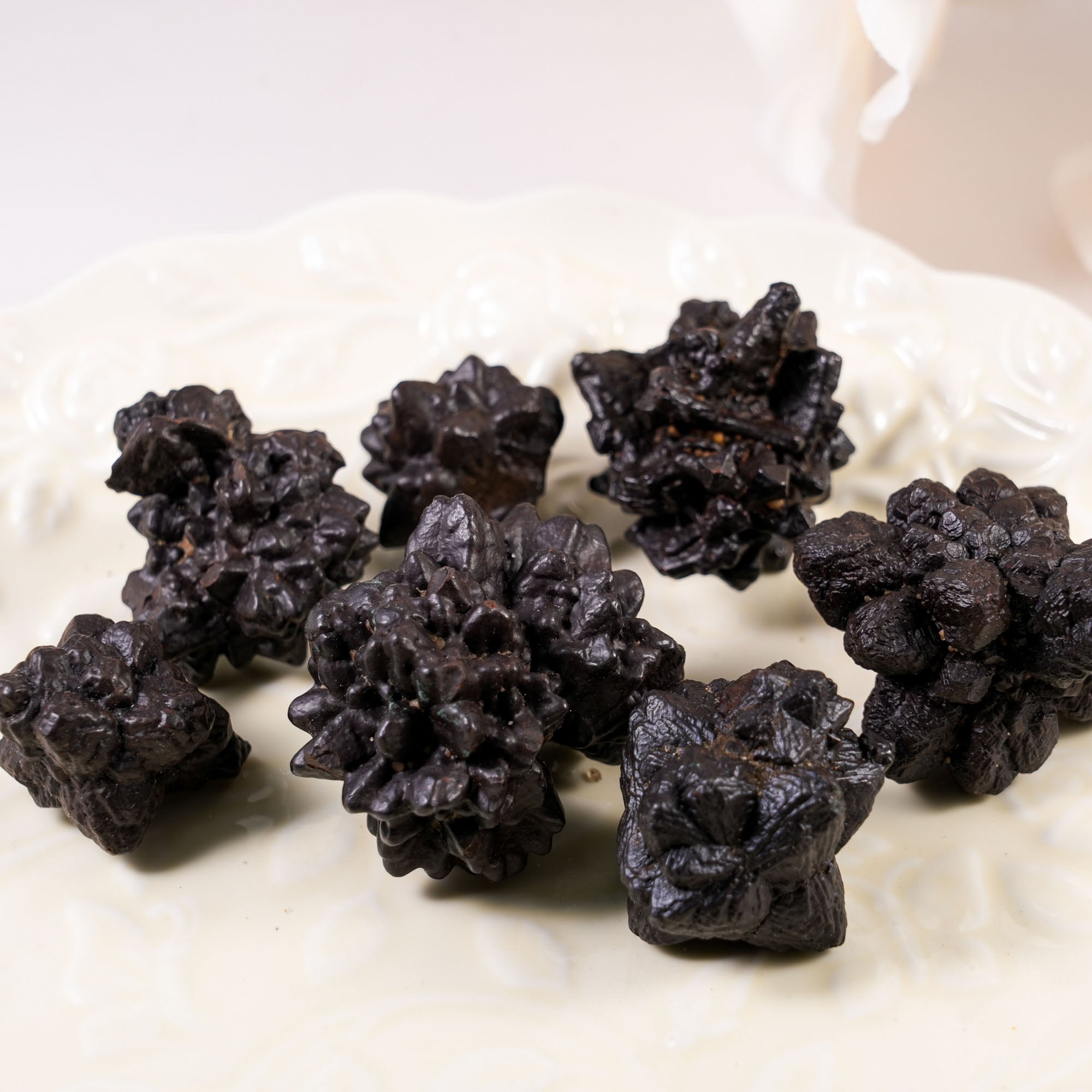 Raw Black Carbonado - helmsman - crystal