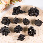 Raw Black Carbonado - helmsman - crystal