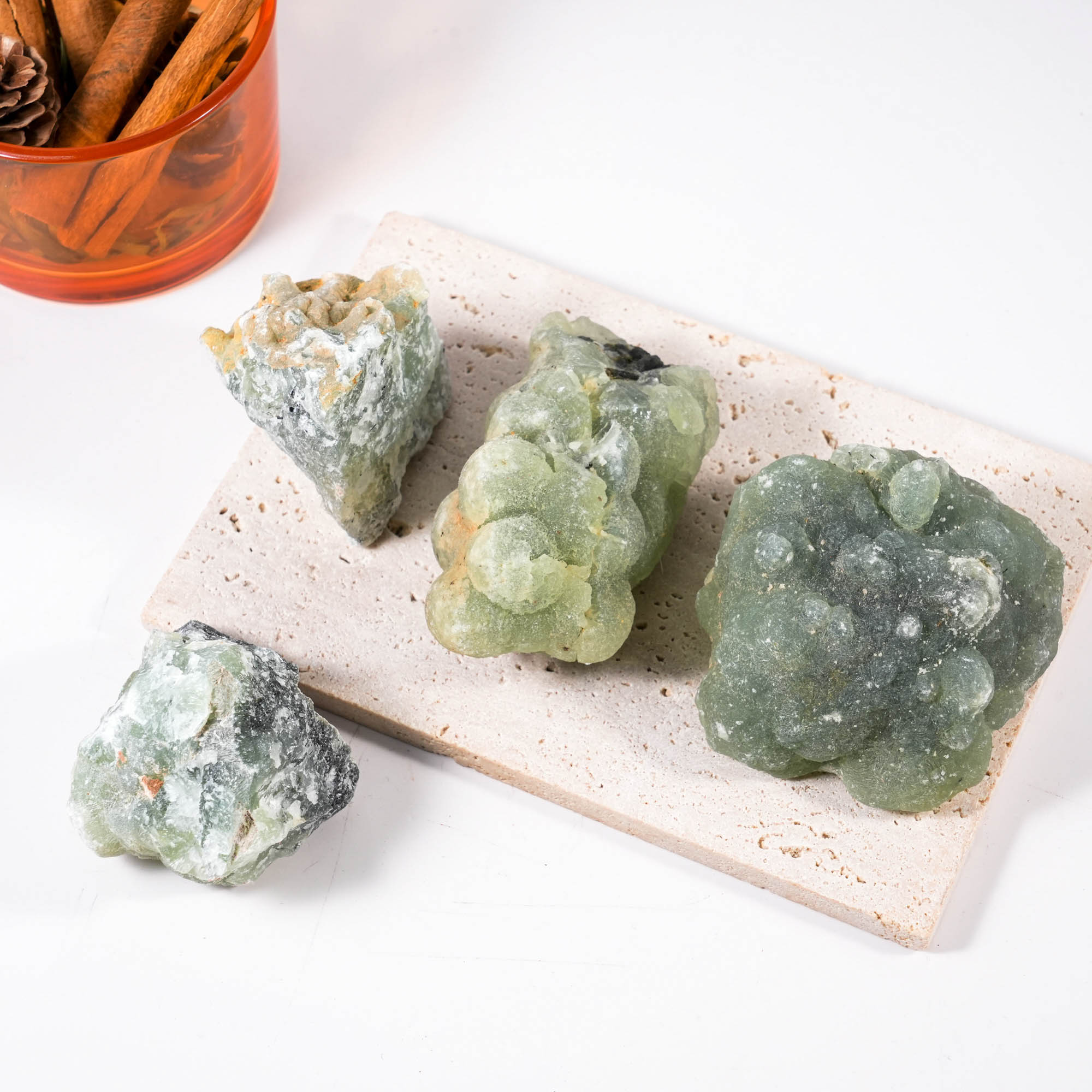 Raw Prehnite - helmsman - crystal