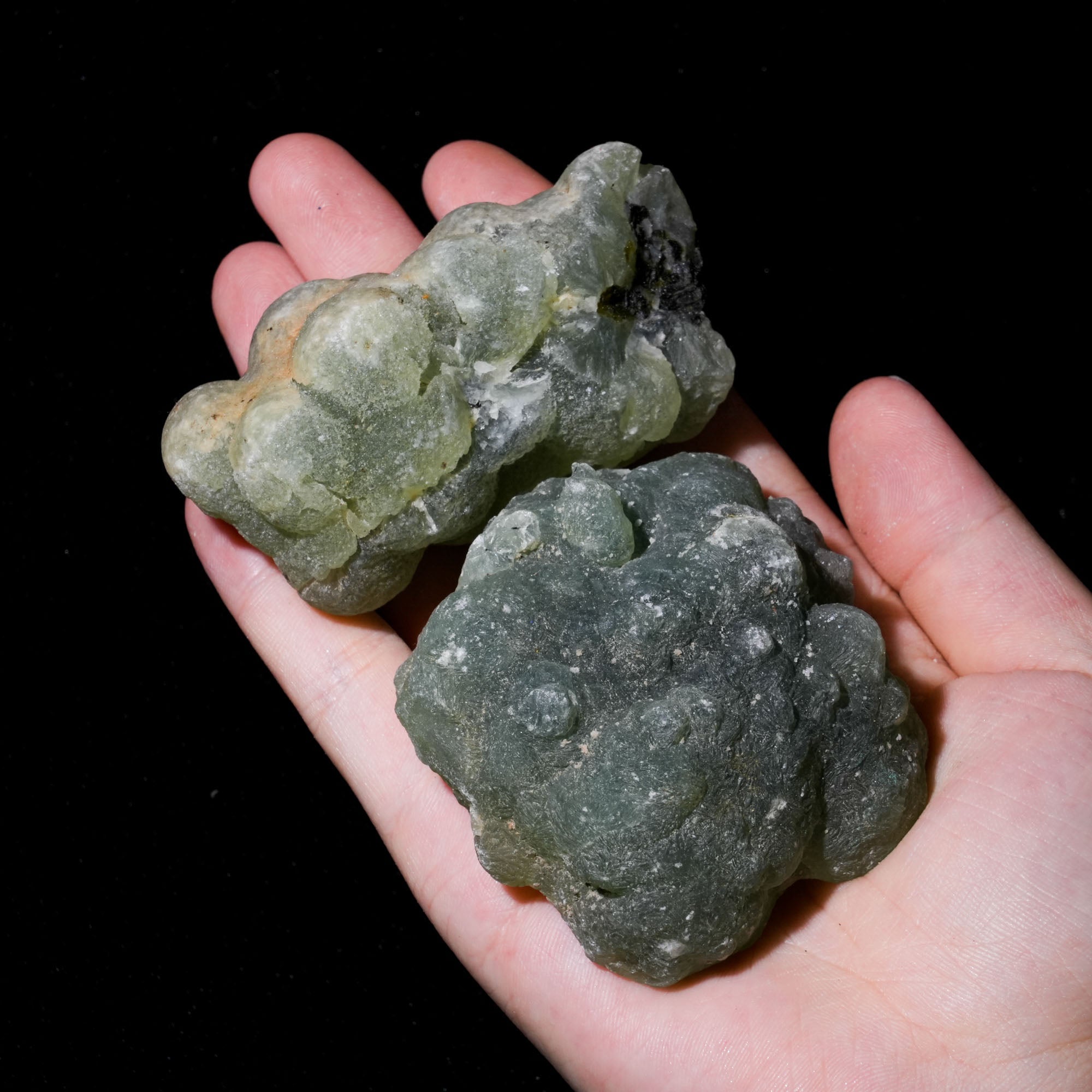 Raw Prehnite - helmsman - crystal