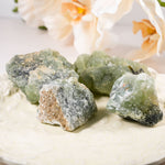 Raw Prehnite - helmsman - crystal
