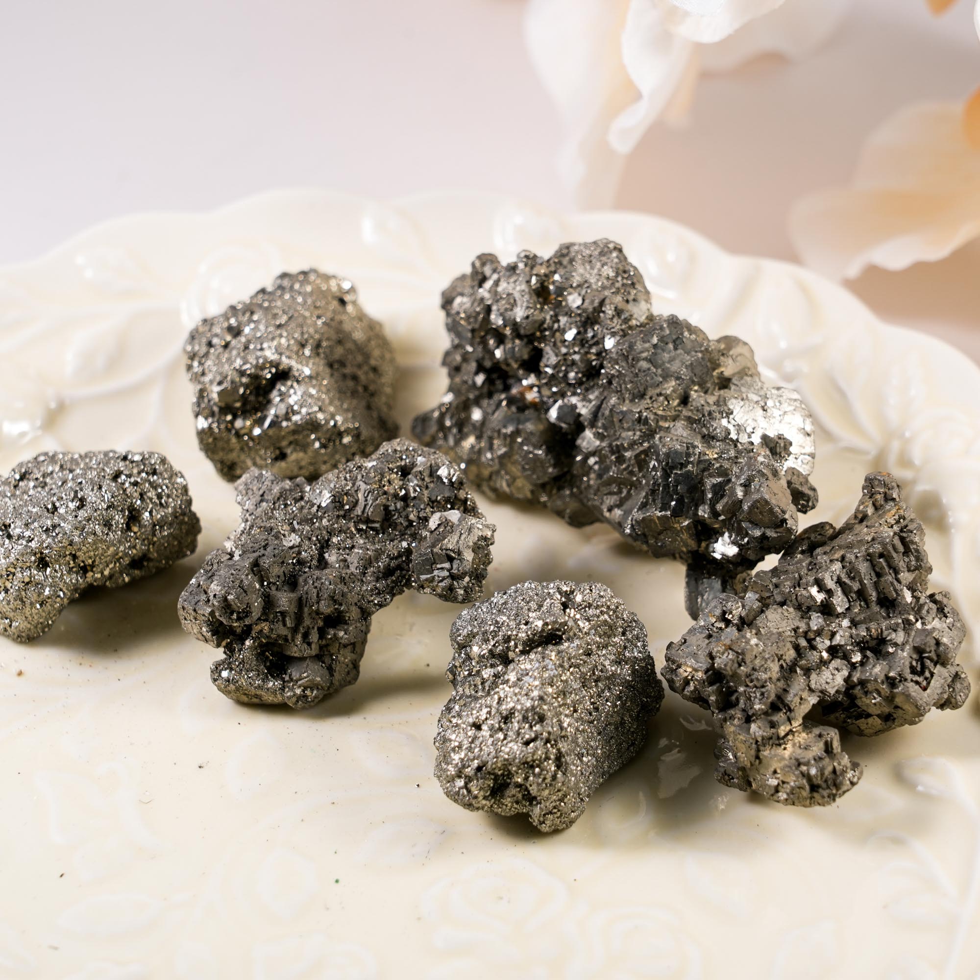 Raw Pyrite - helmsman - crystal