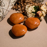 Red Aventurine Mini Heart Set - helmsman - crystal