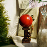 Red Jasper Sphere - helmsman - crystal