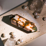 Red Moss Agate Double Terminated Point - helmsman - crystal