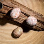 Red Network Tumbled Stone Set - helmsman - crystal