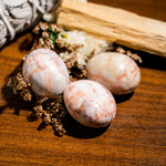 Red Network Tumbled Stone Set - helmsman - crystal