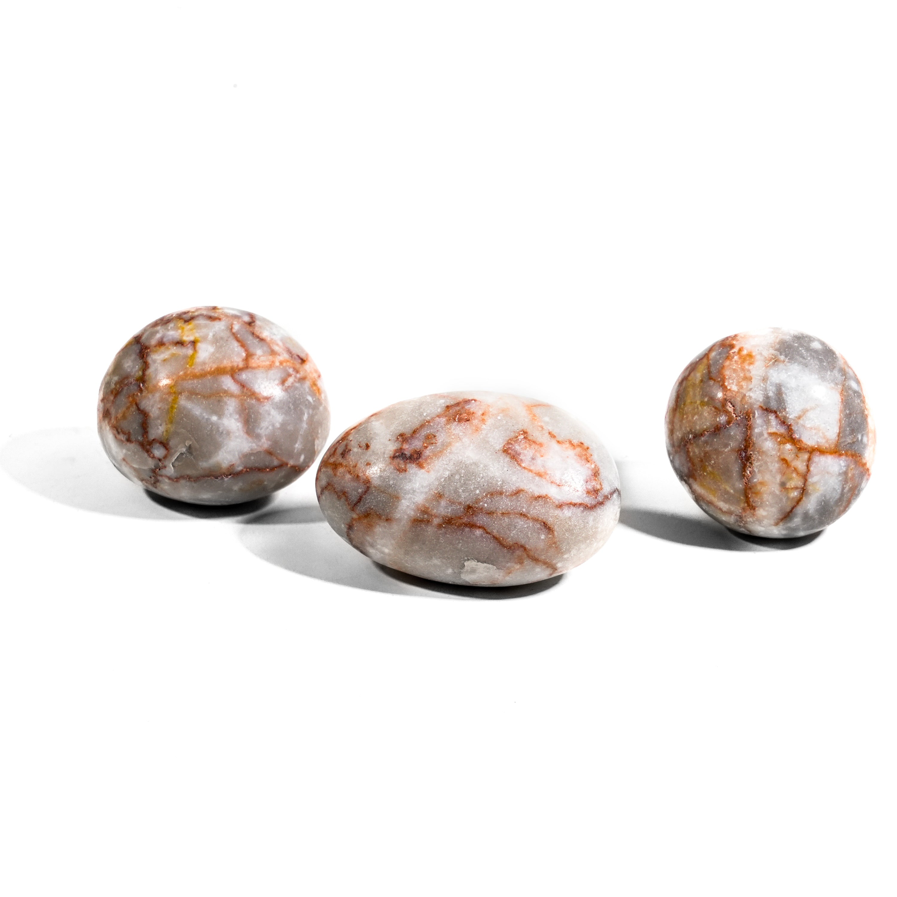 Red Network Tumbled Stone Set-Helmsman Crystal