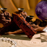 Red Obsidian Point - helmsman - crystal