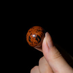 Red Obsidian Tumbled Stone Set-Helmsman Crystal