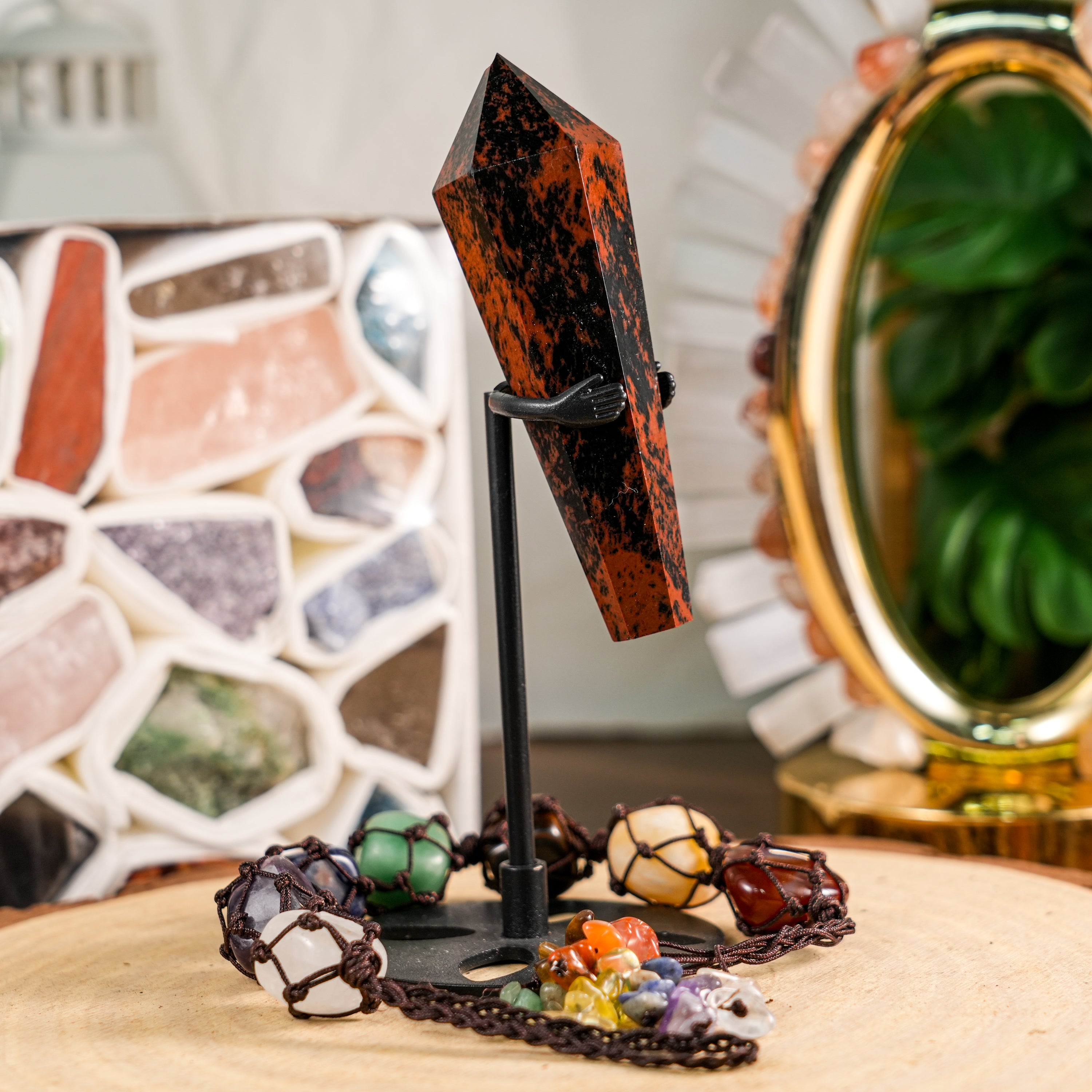 Road Guardian Gift Box - Helmsman Crystal - Healing Crystal