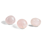 Rose Quartz Crystal Tumbled Stone Set - helmsman - crystal