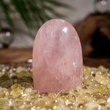 Rose Quartz Freeform-Helmsman Crystal