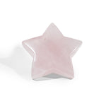 Rose Quartz Pentagram - helmsman - crystal