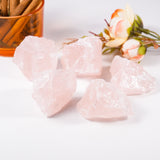 Rose Quartz Rough - Helmsman Crystal - Healing Crystal