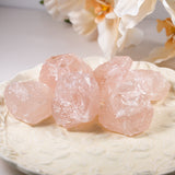 Rose Quartz Rough - Helmsman Crystal - Healing Crystal