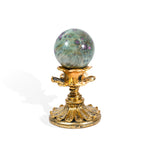Ruby in Fuchsite Sphere - helmsman - crystal