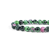 Ruby in Zoisite Bracelet - helmsman - crystal