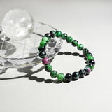 Ruby in Zoisite Bracelet - helmsman - crystal