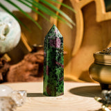 Ruby in Zoisite Point - helmsman - crystal