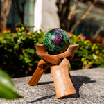Ruby in Zoisite Sphere - helmsman - crystal