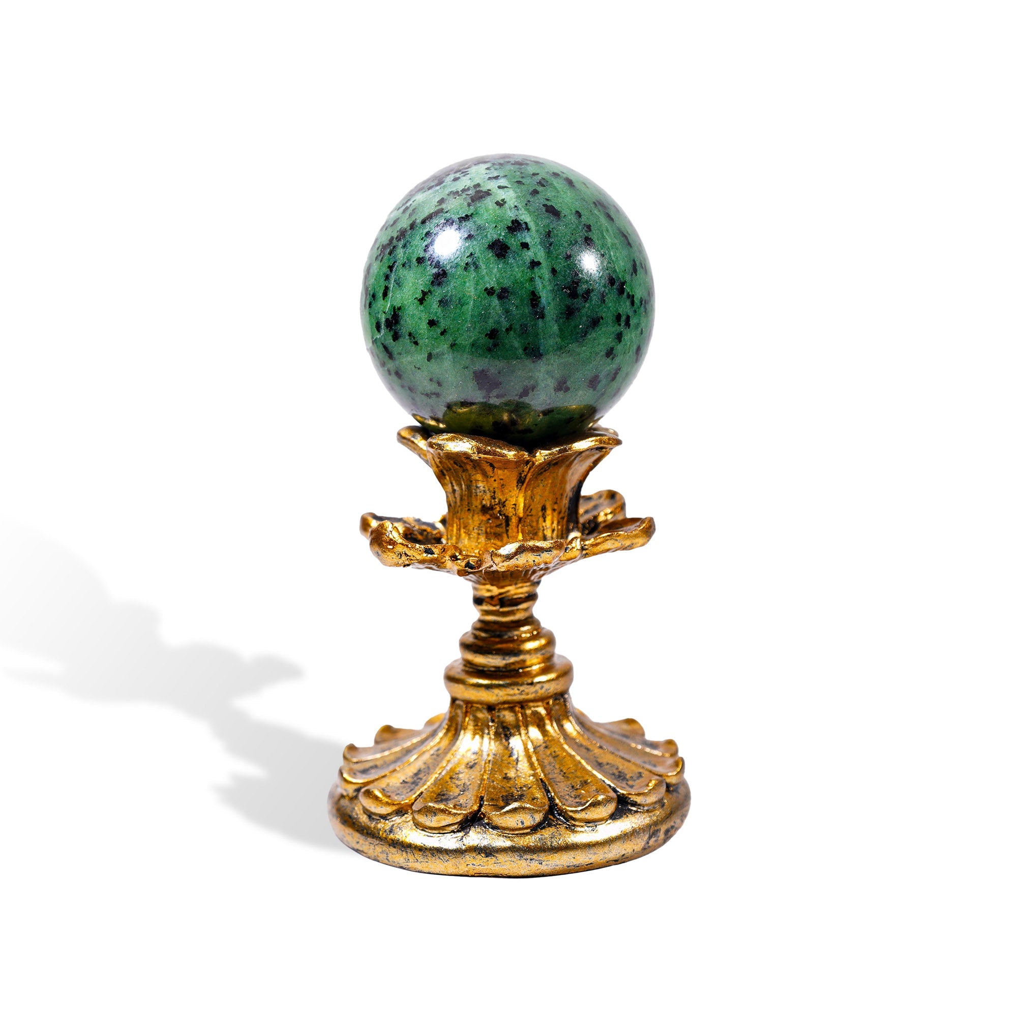 Ruby in Zoisite Sphere - helmsman - crystal
