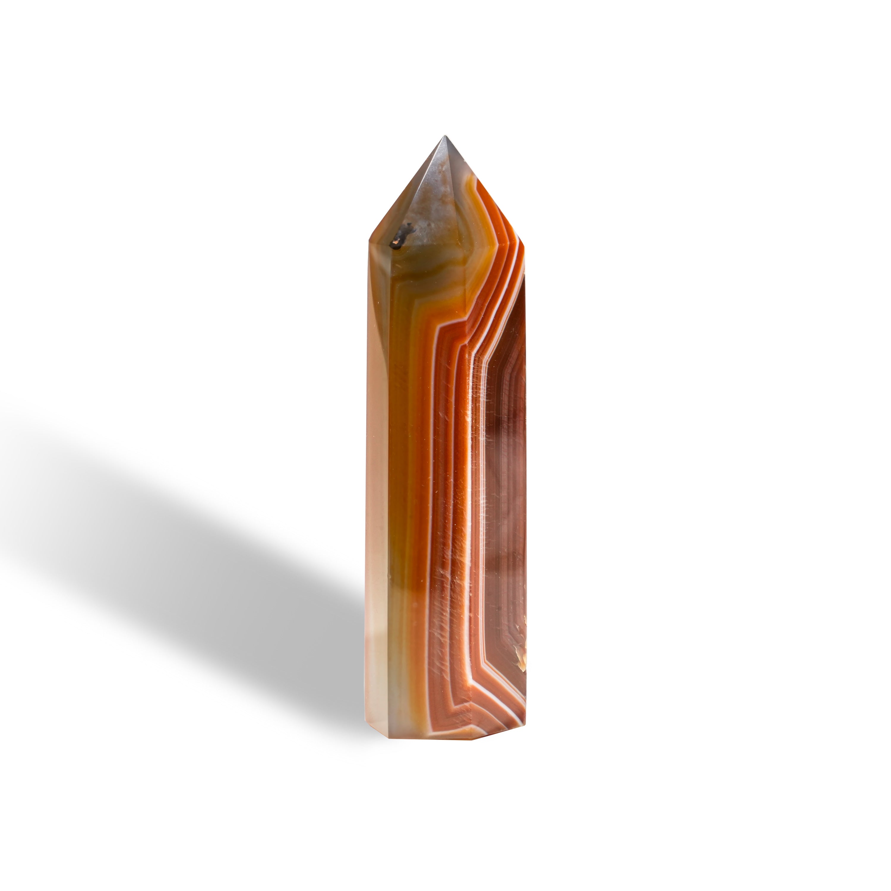 Sardonyx Point-Helmsman Crystal