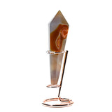 Sardonyx Wand Ornament-Helmsman Crystal
