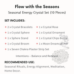 Seasonal Energy Crystal Box Set - Helmsman Crystal - Healing Crystal