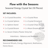 Seasonal Energy Crystal Box Set - Helmsman Crystal - Healing Crystal